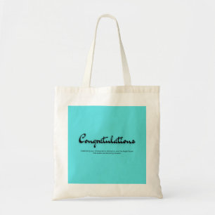 TOTE BAG FÉLICITATIONS