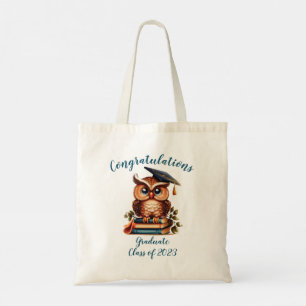 Tote Bag Félicitations pour la graduation de Wise Owl