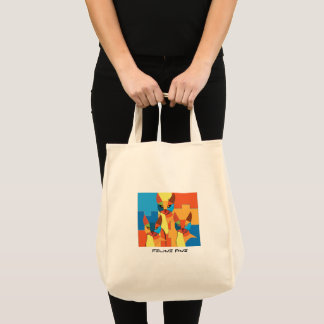 Tote Bag Feline fin
