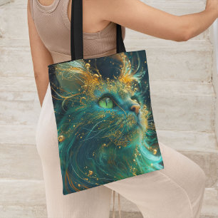 Tote Bag Feline mystique