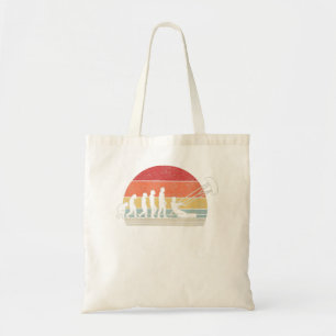 Tote Bag Femens Funny Kitesurf Imprimer Retro Vintage Kite