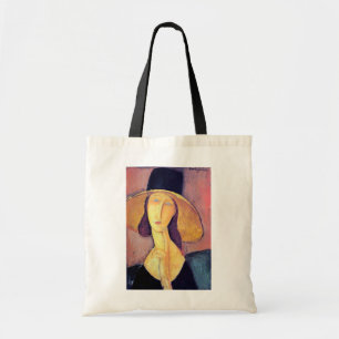 Tote Bag Femme au grand chapeau, Modigliani