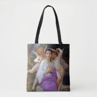 Femme avec Cupidon, Bouguereau
