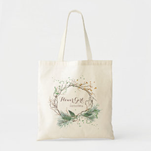 Tote Bag Femme de mariée rustique moderne