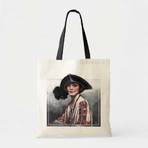 Tote Bag Femme en blouse brodée