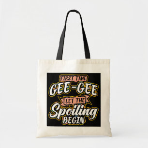 Tote Bag Femme Première fois Gee Gee laisser commencer l'al