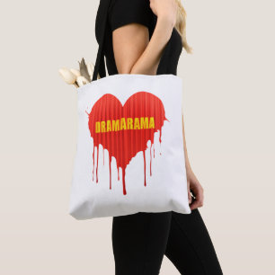 Tote Bag Femmes au cœur saignant Dramarama Reine du drame