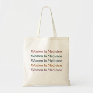 Tote Bag Femmes en médecine Rétro Futur Infirmière Med 
