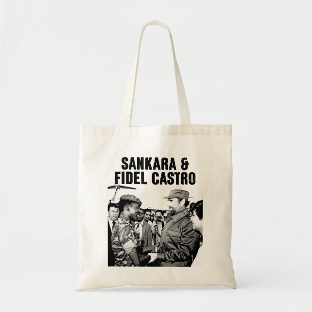 Tote Bag Femmes Hommes Che Guevara Thomas De Sankara Afriqu (Devant)