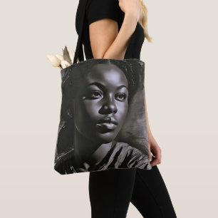 Tote Bag Femmes "Jasmin" Au Charbon