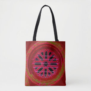 Tote Bag fenêtre irlandaise médiévale d'église