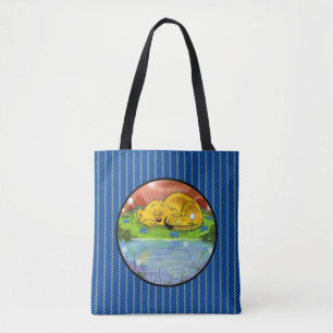 Tote Bag Ferald Dormir Près Des Tournesols