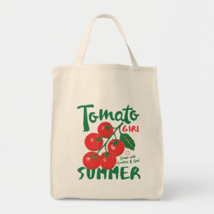 Tote Bag Ferme de tomates mignonnes Jardin de légumes frais
