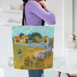 Tote Bag Ferme en Provence   Vincent van Gogh