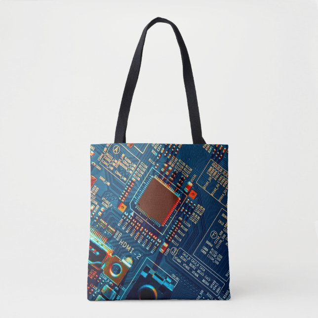 Tote Bag Fermeture de la carte de circuits électroniques. é (Devant)