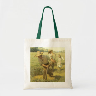 Tote Bag Fermiers Vintage, Retour à la ferme par NC Wyeth