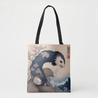 Tote bag Ferret Tasche