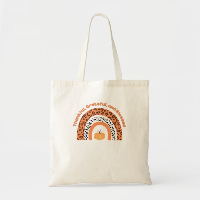 Tote Bag Festival citrouille (Devant)