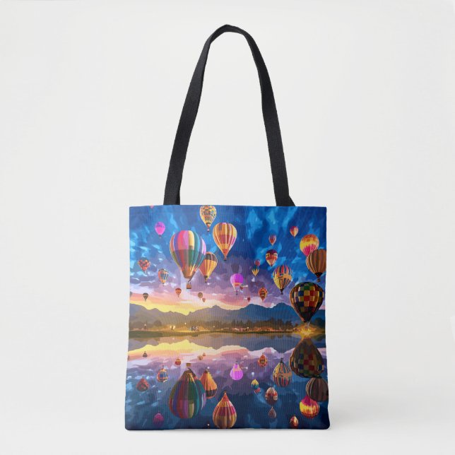Tote Bag Festival des ballons à air chaud (Devant)