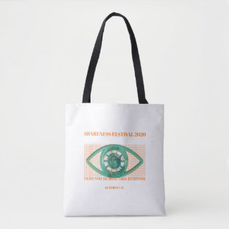 Tote Bag Festival du film de sensibilisation BAG (blanc)