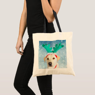 Tote Bag Festive Happy Holiday Labrador Chien adorable