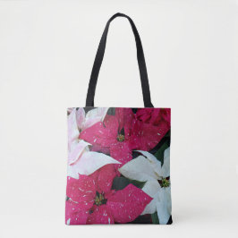 Tote Bag Festive vacances Poinsettias Floral