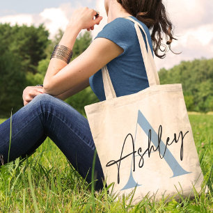 Tote Bag Fête de Bachelorette à Miami Personnalisée Initial