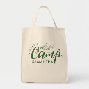 Tote Bag Fête de Bachelorette de Camp sur Mesure Moderne Ru