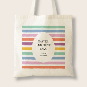 Tote Bag Fête de chasse aux oeufs de Pâques aux enfants mod