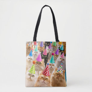 Tote Bag Fête de chats