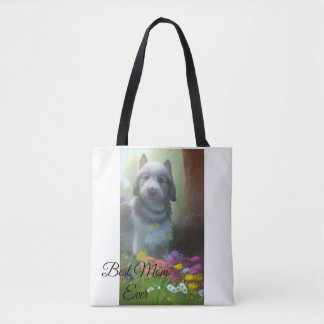 Tote Bag Fête de la Mère de la meilleure mère