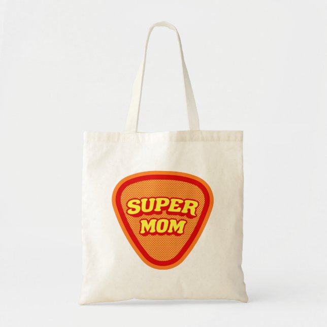 Tote Bag Fête de la mère de Super Maman (Devant)