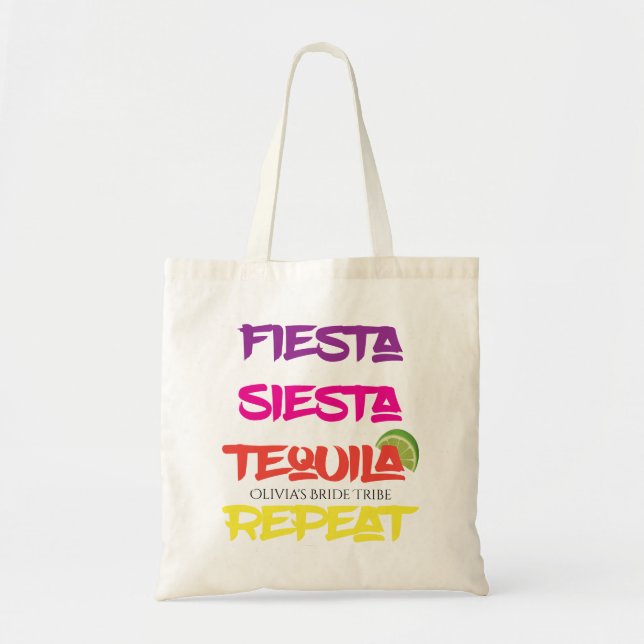 Tote Bag Fête de la tribu des jeunes mariés de race (Devant)