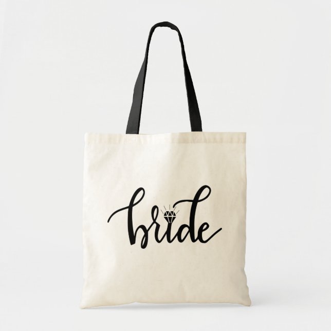 Tote Bag Fête de l'mariée Mariage de mariée Mme Bachelorett (Devant)