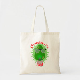 Tote Bag Fête de Noël Nerd Fête de l'ampoule Arbre