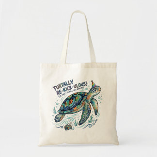 Tote Bag Fête de Tortue Sous-Marine