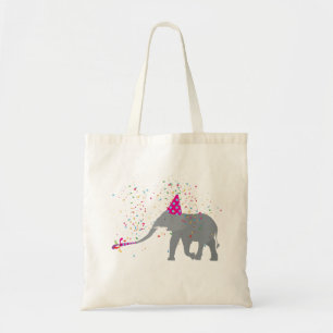 Tote Bag Fête des éléphants - Animaux ayant une fête