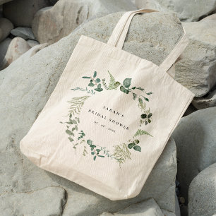 Tote Bag Fête des mariées d'aquarelle de l'Eucalyptus botan