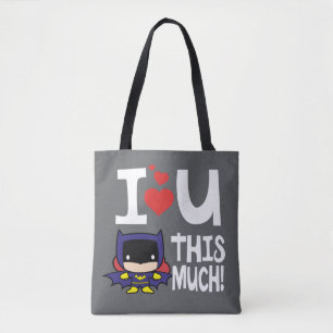 Tote Bag Fête des mères de batgirl   Je T'Aime Tant !