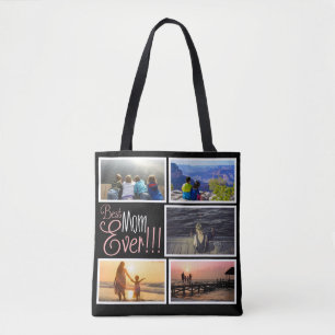 Tote Bag Fête des mères Meilleure maman Jamais photo