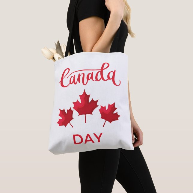 Tote Bag Fête du Canada (De près)