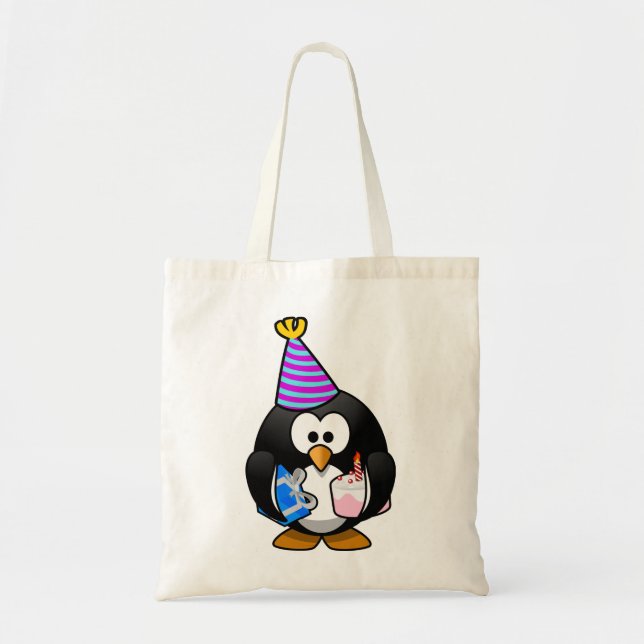 Tote Bag Fête du Pingouin (Devant)