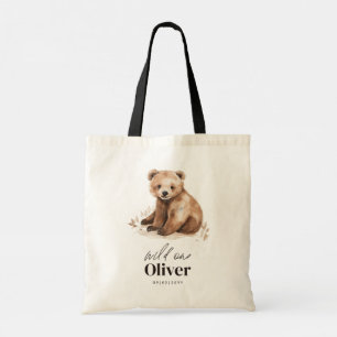 Tote Bag Fête élégante moderne pour le 1er anniversaire ave
