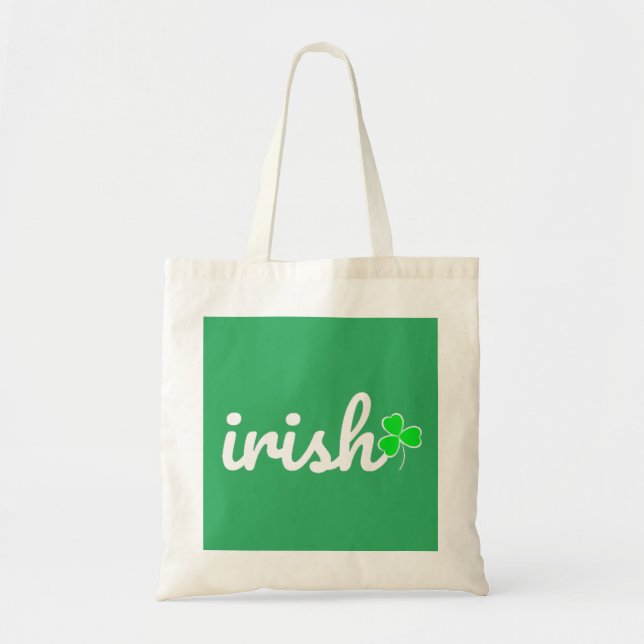 Tote Bag Fête irlandaise de la Saint Patrick (Devant)