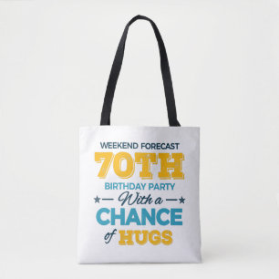 Tote Bag fête le 70e anniversaire