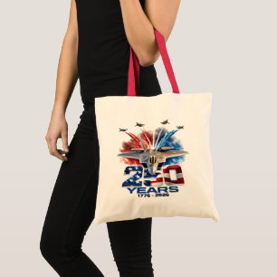 Tote Bag Fête patriotique du 4 juillet 250 ans