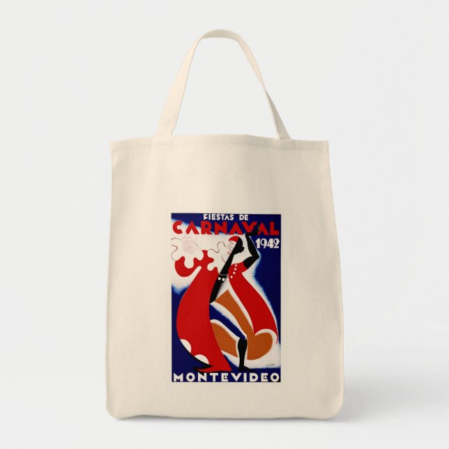 Tote Bag Fêtes de Carnaval ~ Montevideo (Devant)