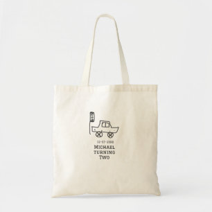 Tote Bag Feu de circulation de voiture jouet d'anniversaire