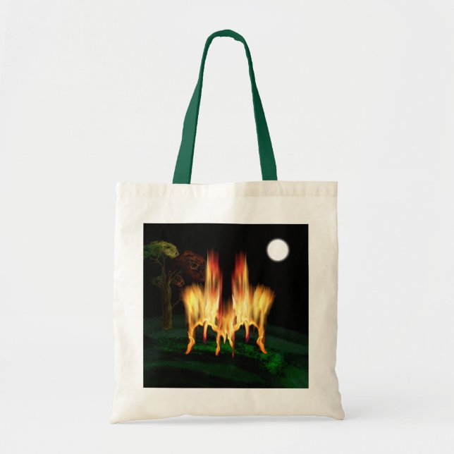 Tote Bag Feu d'incendie (Devant)