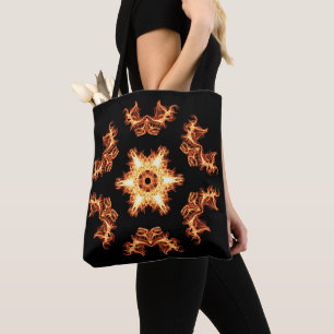 Tote Bag Feu soyeux de Galaxy